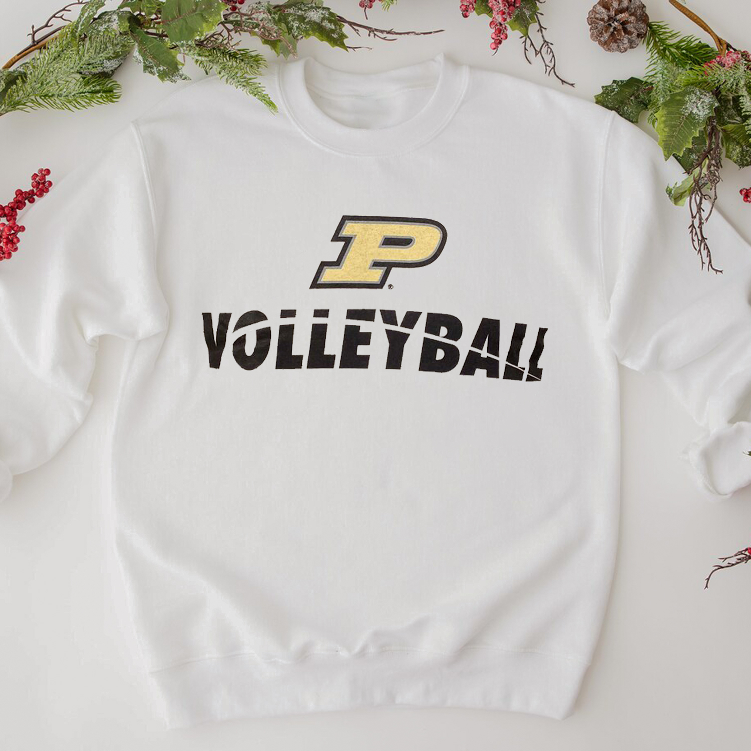 Purdue Volleyball T-Shirt - Boilermakers NCAA Sweatshirt Hoodie Fan Gift