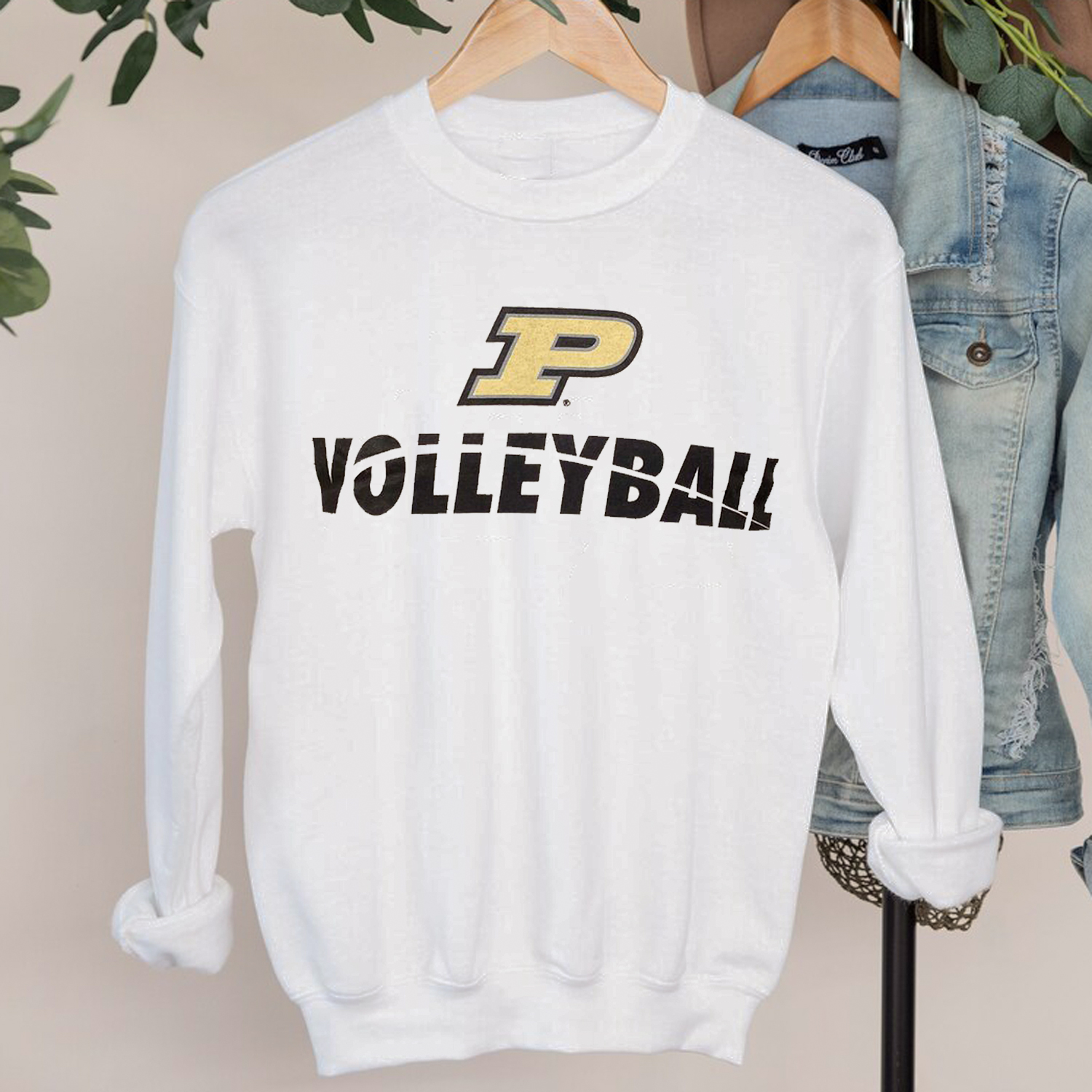 Purdue Volleyball T-Shirt - Boilermakers NCAA Sweatshirt Hoodie Fan Gift