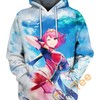 Pyra'S Blazing Adventure Hoodie With All Over Print 3D