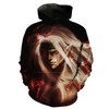 Ramen Noodles And Bowls In All Over Print 3D Hoodie