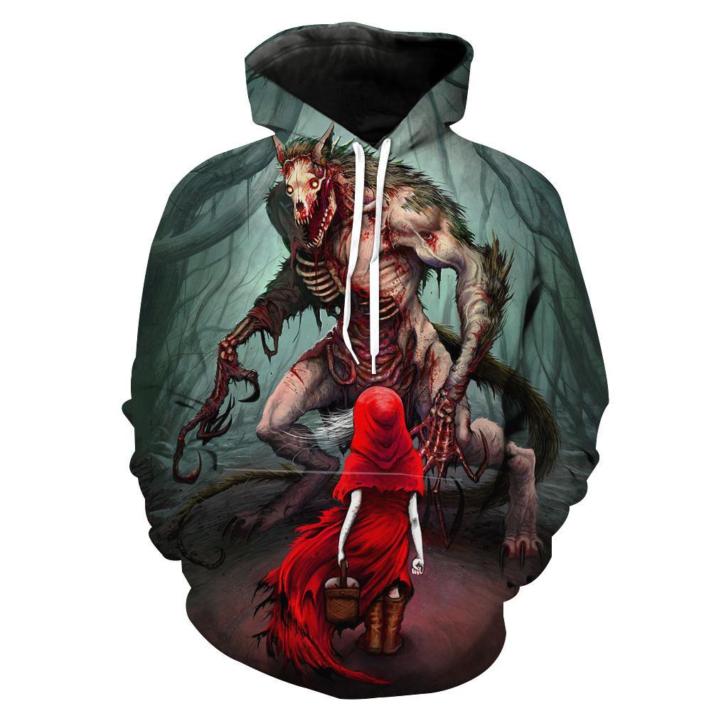 Red Riot'S Battle Cry In All Over Print Hoodie 3D