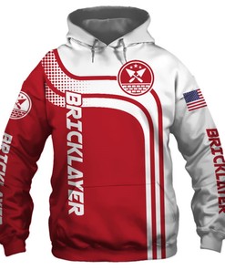 Red Us Flag Boxer 3D Hoodie - 3D Graphic Hoodies
