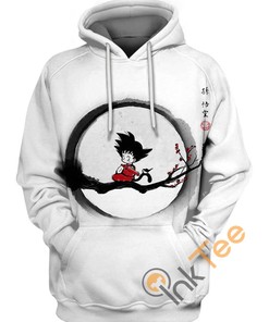 Relax In Style With Son Goku Relaxes 3D Hoodie For Dragon Ball Fans