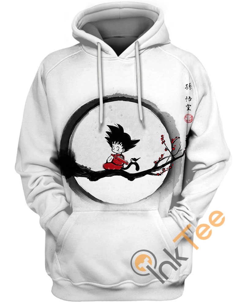 Relax In Style With Son Goku Relaxes 3D Hoodie For Dragon Ball Fans