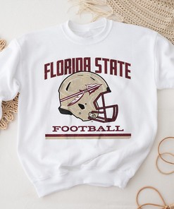 Relive the glory days with this Vintage Football Helmet - Florida State Edition
