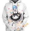 Rem'S Beach Adventure In All Over Print Hoodie 3D