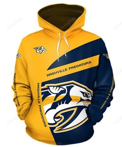 Represent Your Team In Style With Personalized Nhl Nashville Predators Men And Women 3D Hoodie And Zip Hoodie
