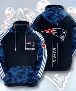 Represent Your Team With Style With Nfl New England Patriots 3D All Over Print Zip Up Hoodie Option.