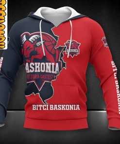 Represent Your Team With The Baskonia 3D Hoodie
