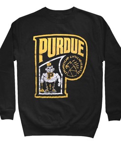 Retro 80s Style Purdue University Boilermakers Tee - Perfect for Fans and Alumni