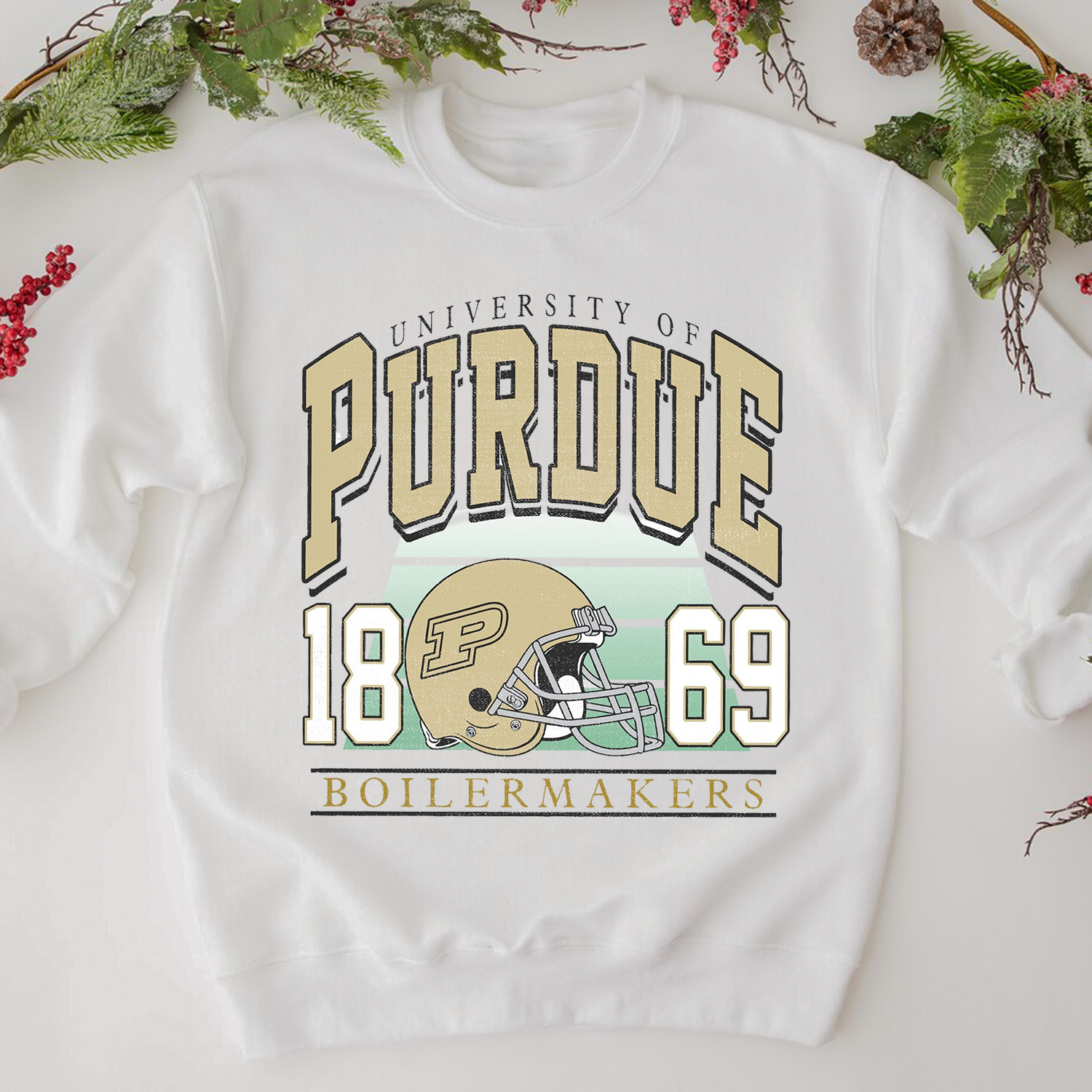 Retro 90s Style Purdue University Sweatshirt - Essential for Fans and Alumni