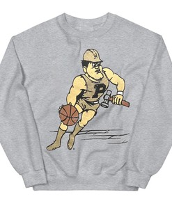 Retro Basketball Purdue Pete Tee - Ideal for Boilermakers Everywhere