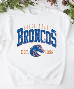 Retro Boise State Footbal Shirt - Jeudy Shirt, Boise State Sweatshirt