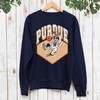 Retro Distressed Purdue Basketball Sweatshirt - Great for Fans