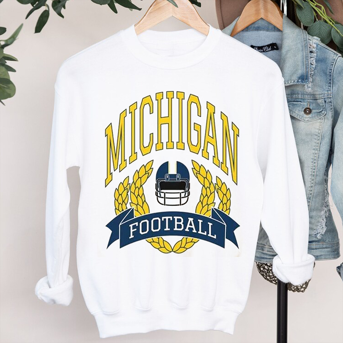 Retro Michigan Football Shirt - Vintage College Football Tee