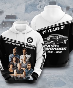 Rev Your Engines With Fast And Furious Custom Hoodie 3D