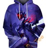 Reveal Your Fire And Ice Self With This Epic Fantasy Magics Fire And Ice Hoodie 3D