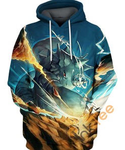 Rhydon Men'S 3D Hoodies - Graphic 3D Hoodies With Zippers