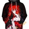 Rias Gremory All Over Print 3D Hoodie - Custom All Over Print Hoodie
