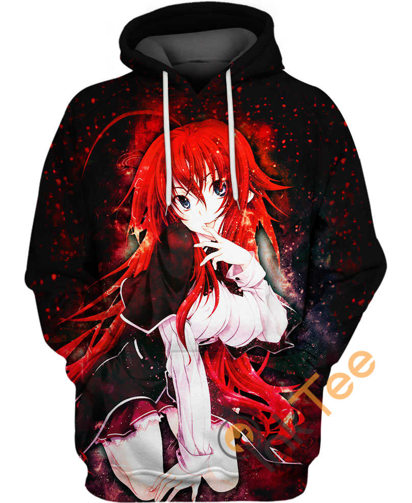 Rias Gremory All Over Print 3D Hoodie - Custom All Over Print Hoodie