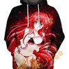 Rias Gremory Bikini Style All Over Print 3D Hoodie - Custom All Over Print Hoodie