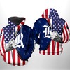 Rice Owls Ncaa Us Flag All Over Print 3D Hoodie - Gifts For Men