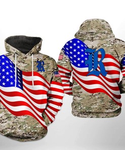 Rice Owls Ncaa Us Flag Camo Veteran All Over Print 3D Hoodie - All Over Print Hoodie Printful