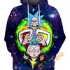 Rick Sanchez Theory Graphic 3D Hoodie - 3D Graphic Hoodies
