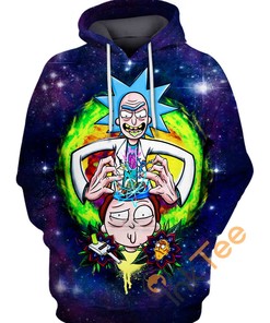 Rick Sanchez Theory Graphic 3D Hoodie - 3D Graphic Hoodies