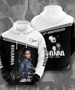 Rihanna Custom All Over Print 3D Hoodie - Custom All Over Print Hoodie