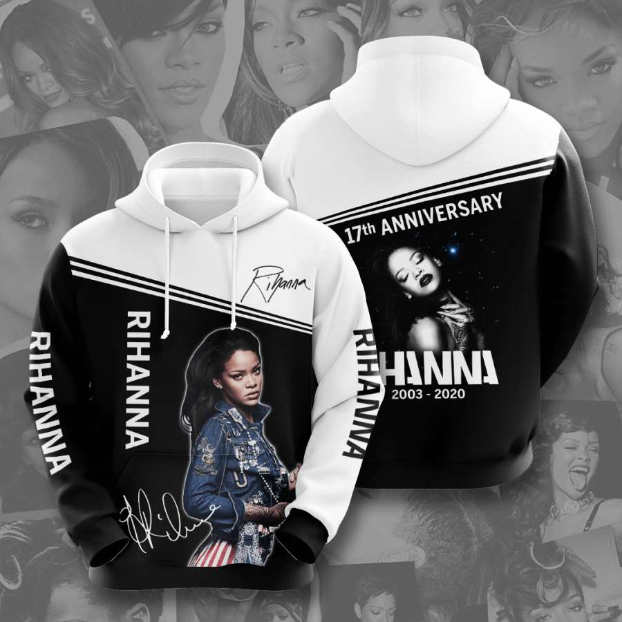 Rihanna Custom All Over Print 3D Hoodie - Custom All Over Print Hoodie