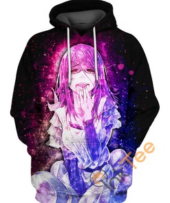 Rize Kamishiro All Over Print 3D Hoodie - Mens 3D Hoodies