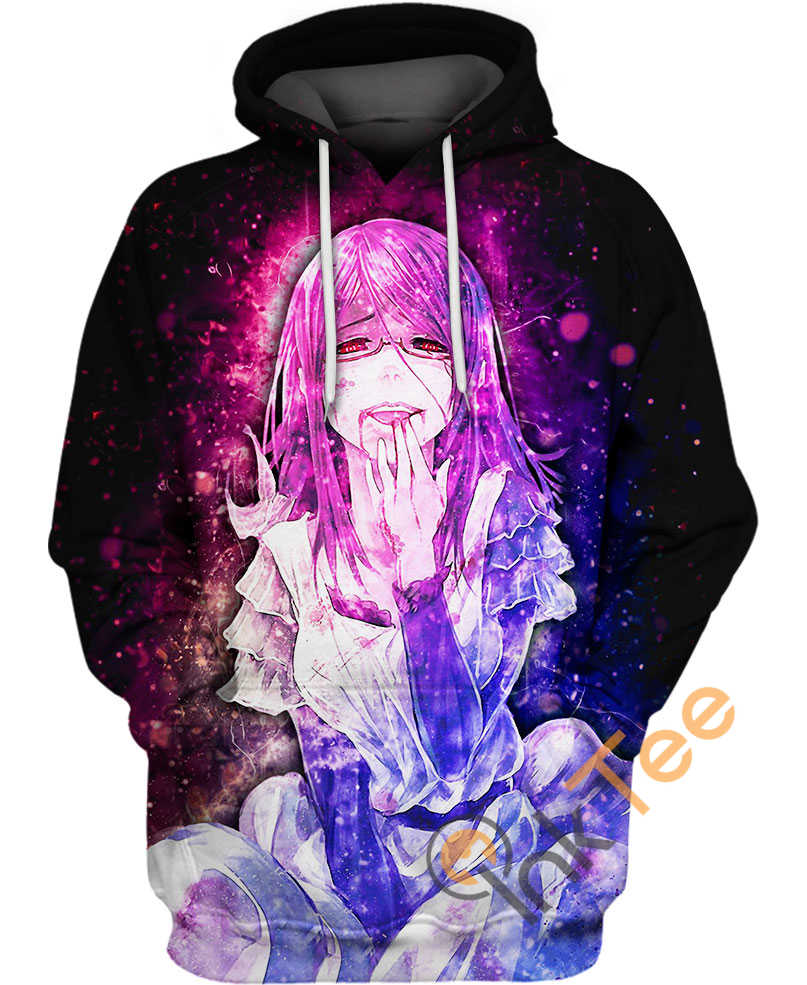 Rize Kamishiro All Over Print 3D Hoodie - Mens 3D Hoodies
