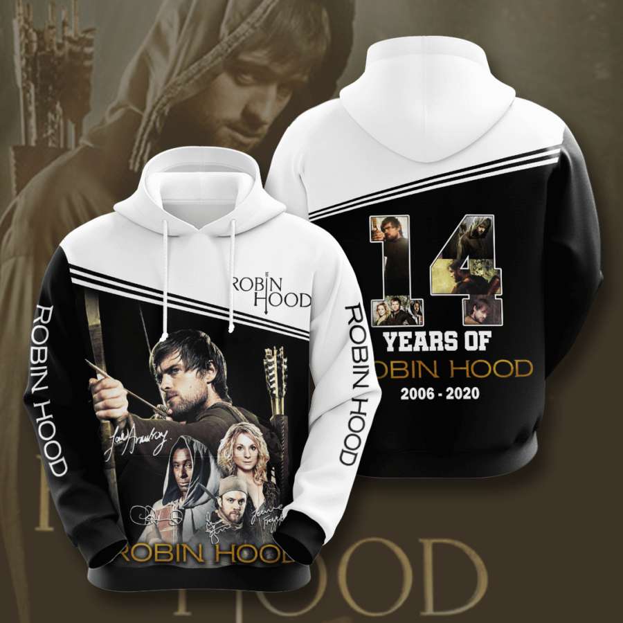 Robin Hood Custom All Over Print 3D Hoodie - Custom 3D Hoodies
