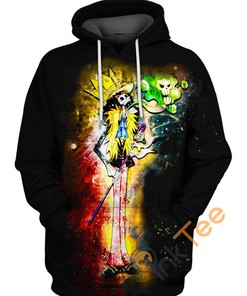 Rock Your Style With Soul King Brook 3D Hoodie For Anime Fans