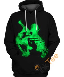 Roronoa Zoro Shadow All Over Print 3D Hoodie - All Over Print Hoodies For Women