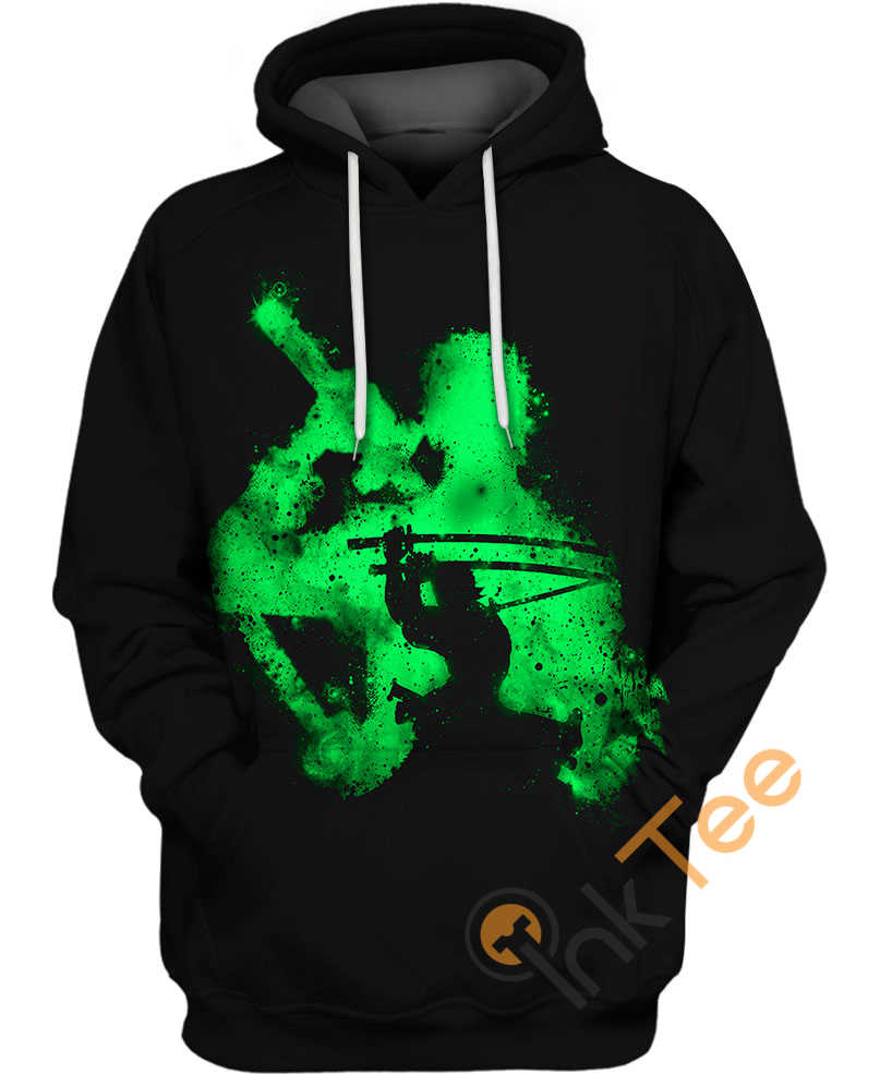 Roronoa Zoro Shadow All Over Print 3D Hoodie - All Over Print Hoodies For Women