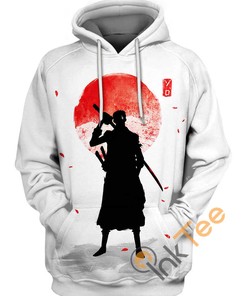 Roronoa Zoro Sunset Custom All Over Print 3D Hoodie - Custom All Over Print Hoodie
