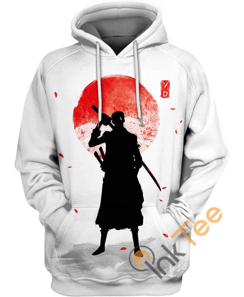 Roronoa Zoro Sunset Custom All Over Print 3D Hoodie - Custom All Over Print Hoodie