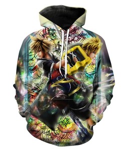 Roxas And Sora Keyblade Kingdom Hearts All Over Print 3D Hoodie - 3D Print Hoodies
