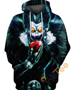 Ryuk Death Note Custom All Over Print 3D Hoodie - Custom All Over Print Hoodie
