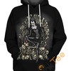 Ryuk Death Throne All Over Print 3D Hoodie - All Over Print Hoodie Printful
