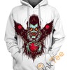 Ryuk God Of Death All Over Print 3D Hoodie - All Over Print Hoodie Printful