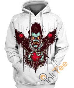 Ryuk God Of Death All Over Print 3D Hoodie - All Over Print Hoodie Printful