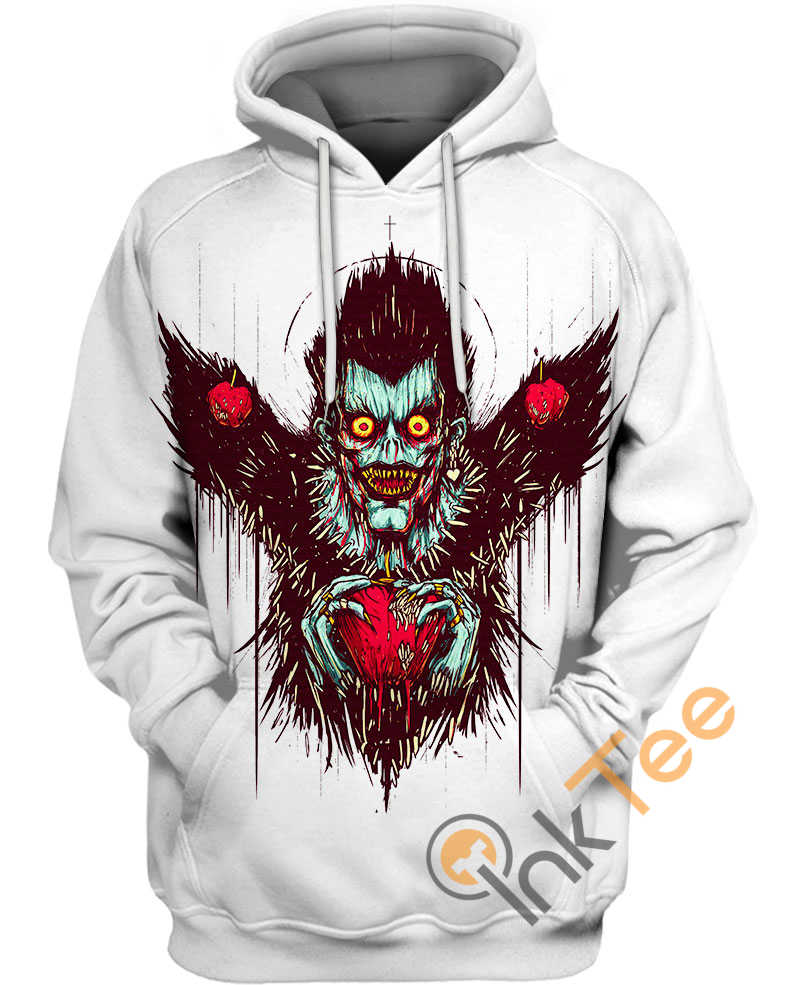 Ryuk God Of Death All Over Print 3D Hoodie - All Over Print Hoodie Printful