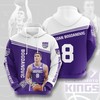 Sacramento Kings Custom All Over Print Sport Hoodie 3D - 3D Hoodies For Men