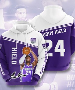 Sacramento Kings Custom Sport All Over Print Hoodie 3D - Custom All Over Print Hoodie