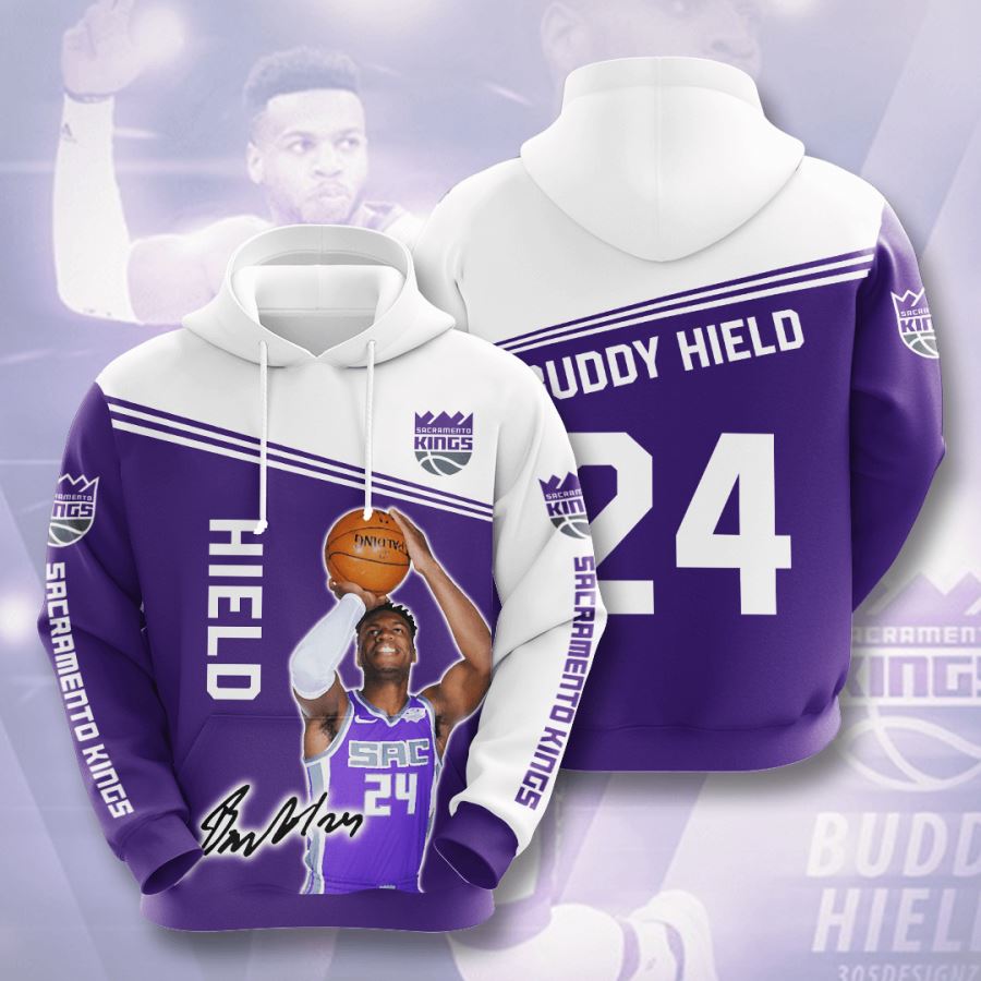 Sacramento Kings Custom Sport All Over Print Hoodie 3D - Custom All Over Print Hoodie