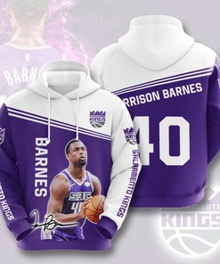 Sacramento Kings Fans 3D Zip-Up Hoodie - Gifts For Men