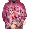 Sailor Mercury Custom All Over Print 3D Hoodie - Custom All Over Print Hoodie